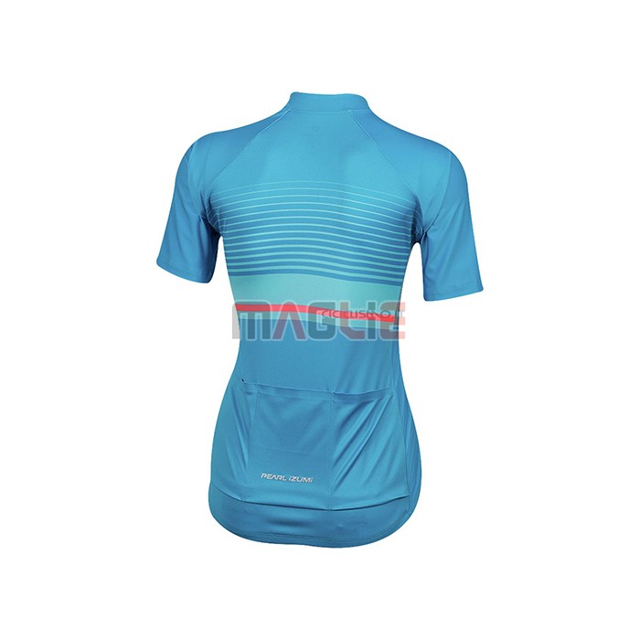 Maglia Donne Pearl Izumi Manica Corta 2021 Celeste - Clicca l'immagine per chiudere